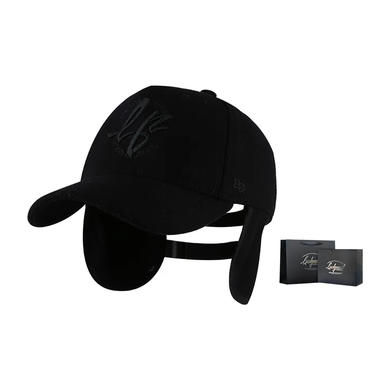 Lackpard Sheep Wool Polyester Viscose Polyamide Acrylic Baseball Caps Men's Multicolor-3