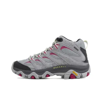 MERRELL MOAB 3 Mid Gore-TEX Cushioning Wear-Resistant High-Top Outdoor Shoes Women's Gray