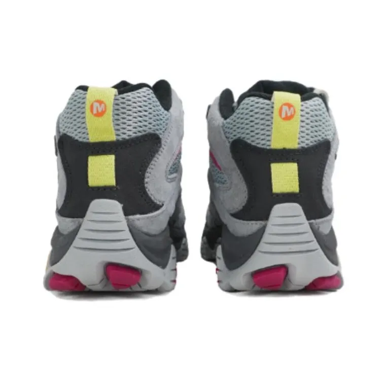 MERRELL MOAB 3 Mid Gore-TEX Cushioning Wear-Resistant High-Top Outdoor Shoes Women's Gray-2