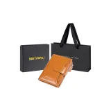 Brown-Trifold Style-Anti-Skimming