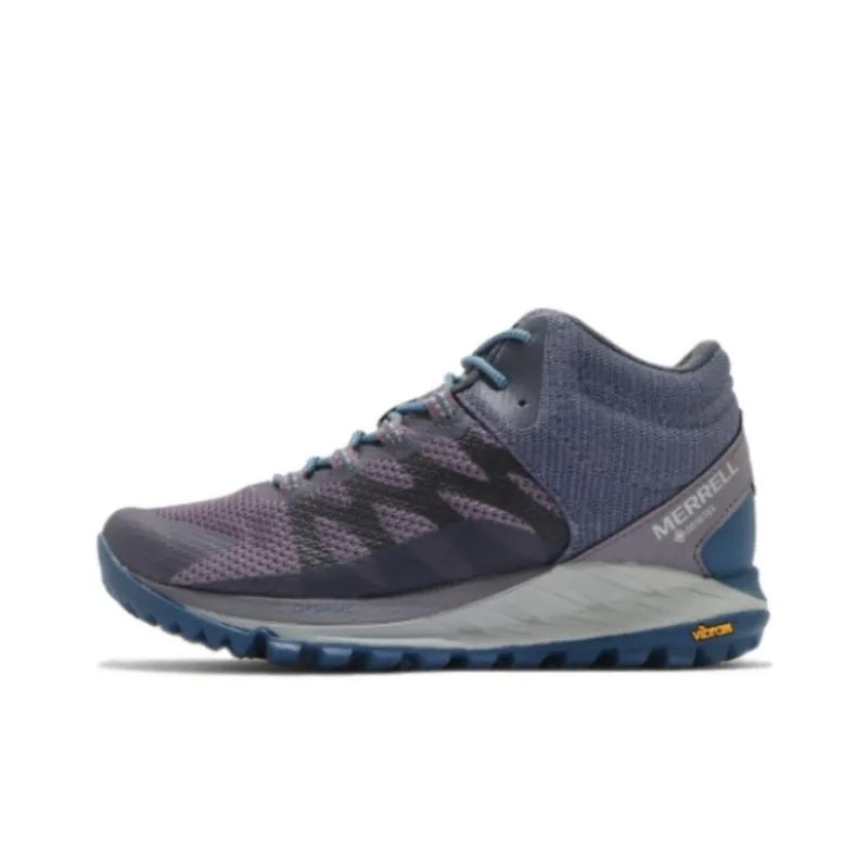 MERRELL Antora 2 Mid Gore-Te Cushioning Wear-Resistant High-Top Outdoor Shoes Women's Taro Purple-0