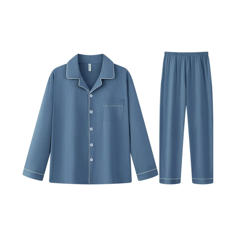 Lan Miao LAMIU Pajama Set Spring And Autumn Season Men's-3