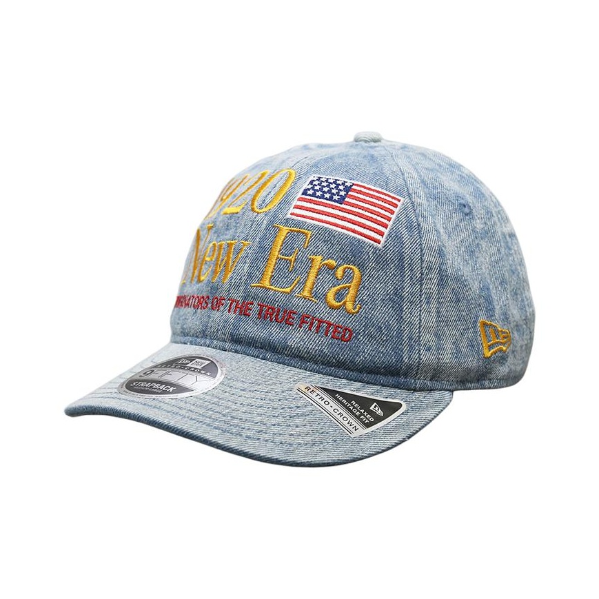 NEW ERA☆DENIM 1920 9FIFTY RETRO CROWN STRAPBACK New Era DENIM 1920 9FIFTY RETRO CROWN STRAPBACK - POIZON
