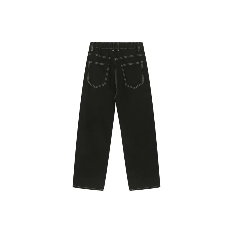 Voguo Relay Jeans Unisex Black-1