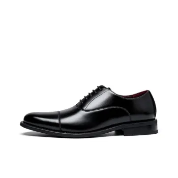 Year by year Dress Shoes Men Low Top Black/Brown