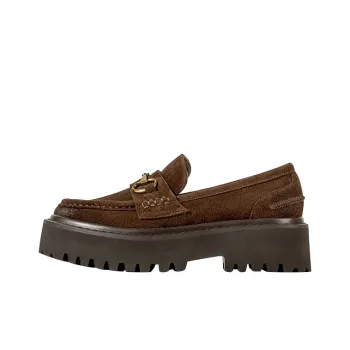 Wonderful Couple Loafers 5cm Women's Brown