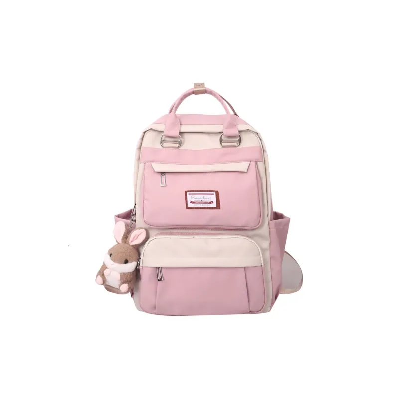 Alcohol Dragon Nylon Carry Backpack Regular Women's Green/Blue/Purple/Pink/Black-18