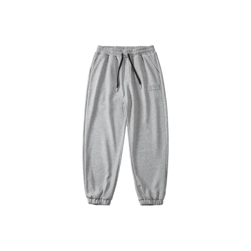 WOOD SOON Knitted Sweatpants Men Gray