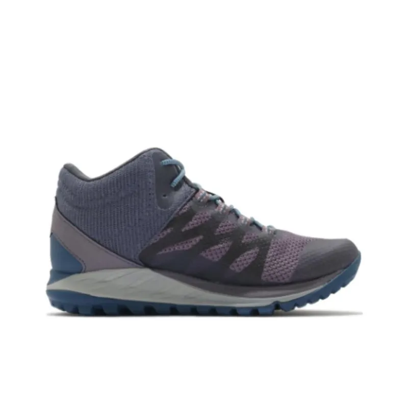 MERRELL Antora 2 Mid Gore-Te Cushioning Wear-Resistant High-Top Outdoor Shoes Women's Taro Purple-1