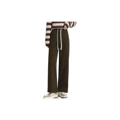 Like the age of water Casual Pants Women's Pickle Green