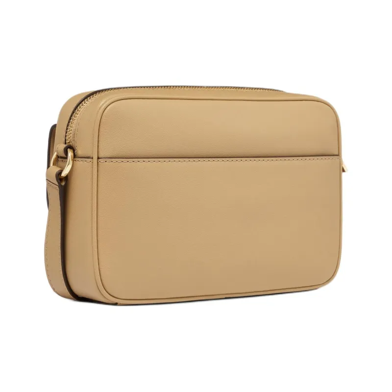 MICHAEL KORS PARKER Cow Leather Shoulder Bag, Crossbody Bag Medium Size Women's Camel-1