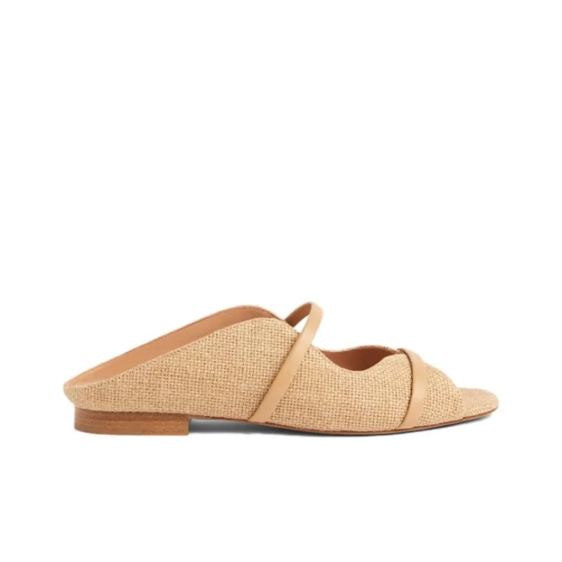 Malone Souliers Norah Raffia Sandals-1