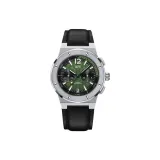 Silver Green Dial 50m Waterproof