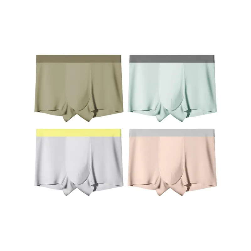 DUOQINGMAO Underpants Men's 4 Pack-8