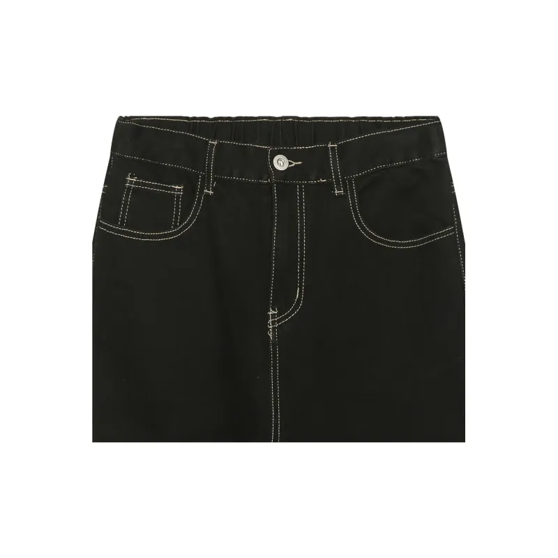 Voguo Relay Jeans Unisex Black-4