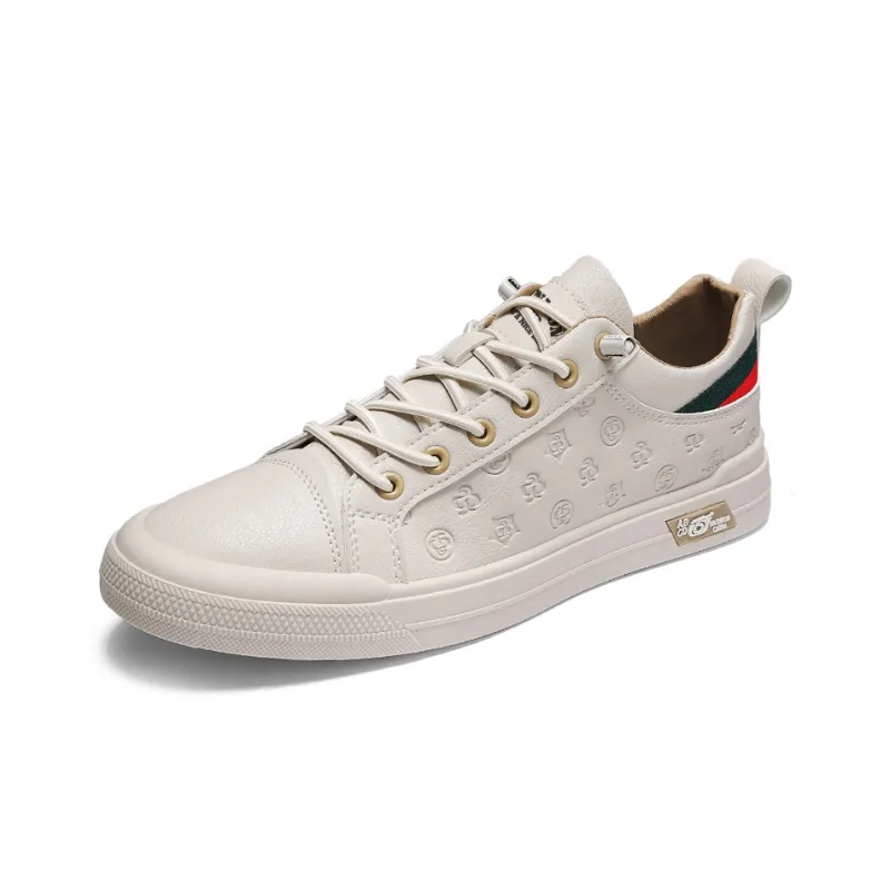 Tonlion Slip Resistant, Abrasion Resistant, Lightweight Low Top Stylish Skateboarding Shoes Men's-1