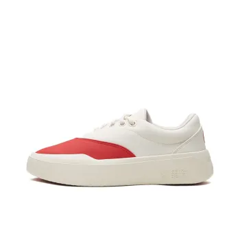 Senzubean Abrasion Resistant Low Top Skateboard Shoes Unisex Red 2024 Model