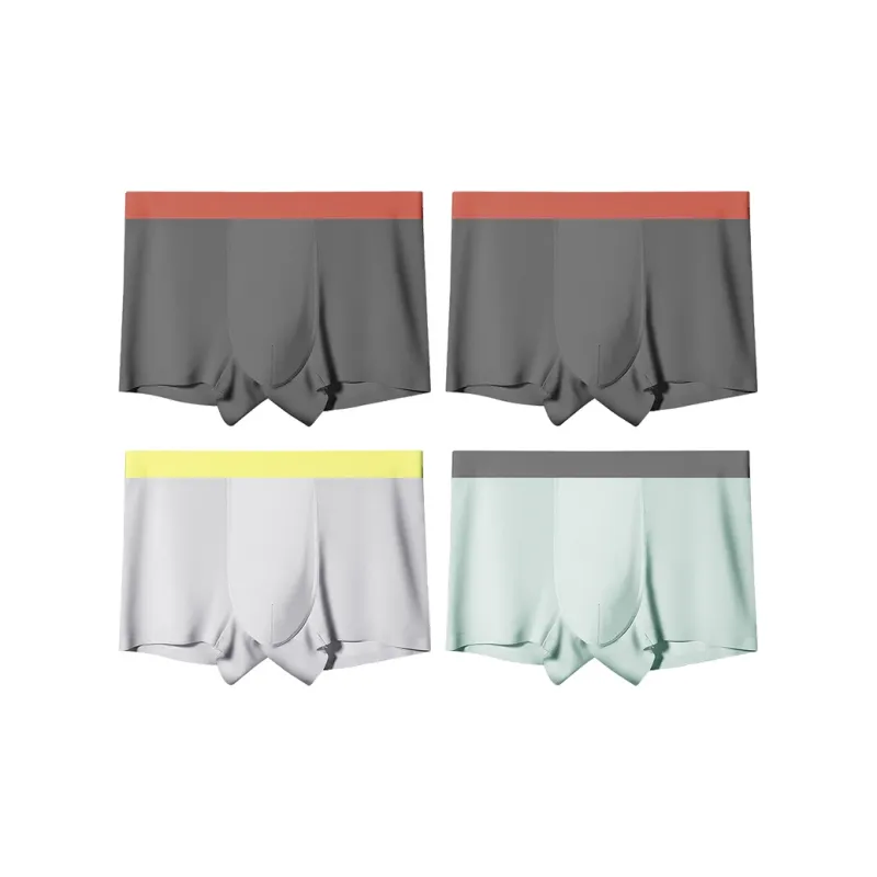 DUOQINGMAO Underpants Men's 4 Pack-6