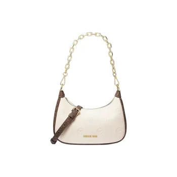MICHAEL KORS Polyurethane Portable Crossbody Bag Shoulder Bag Women's White
