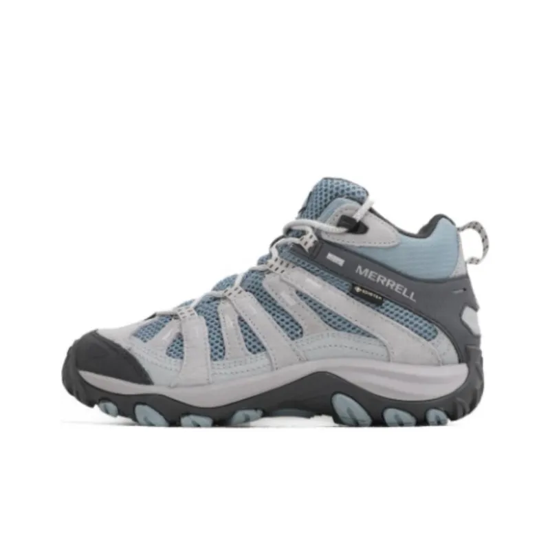 MERRELL Alverstone 2 Mid Gt Cushioning Wear-Resistant High-Top Outdoor Shoes Women's Gray-0