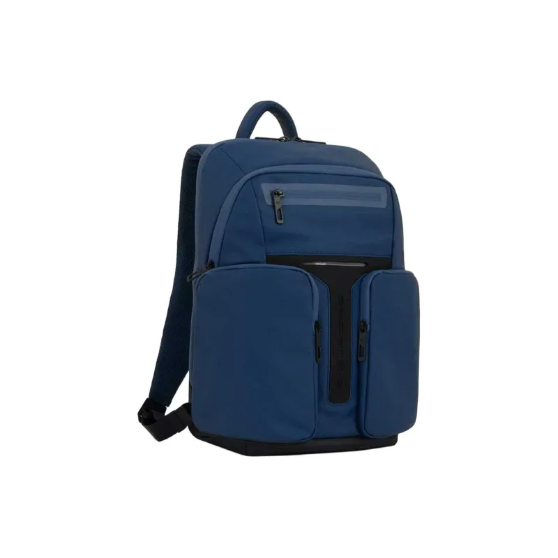 PIQUADRO Polyester Backpack Men's Blue-1
