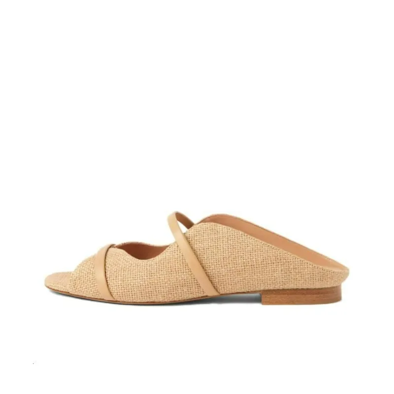 Malone Souliers Norah Raffia Sandals-0