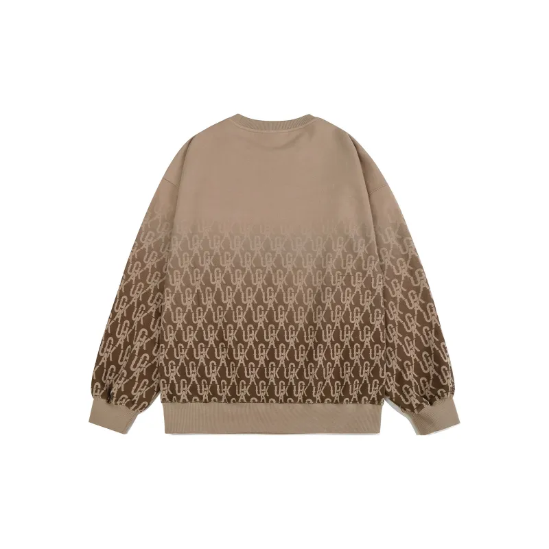 Guuka Sweatshirt Unisex Dark Coffee-1
