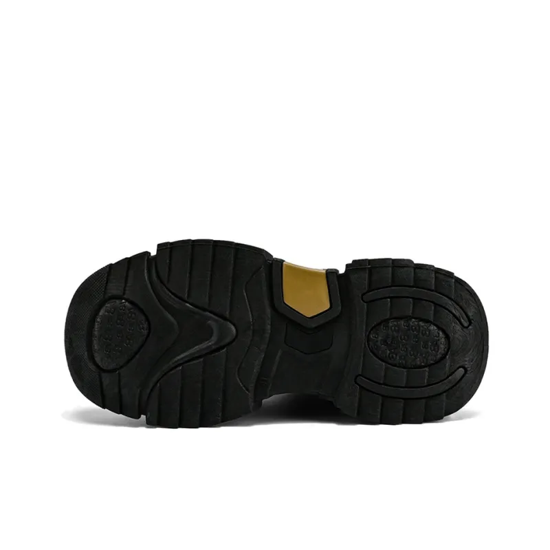 Tonlion Cushioning Anti-Slip And Wear-Resistant Height Increasing Mid-Top Chunky Sneakers Men's-3