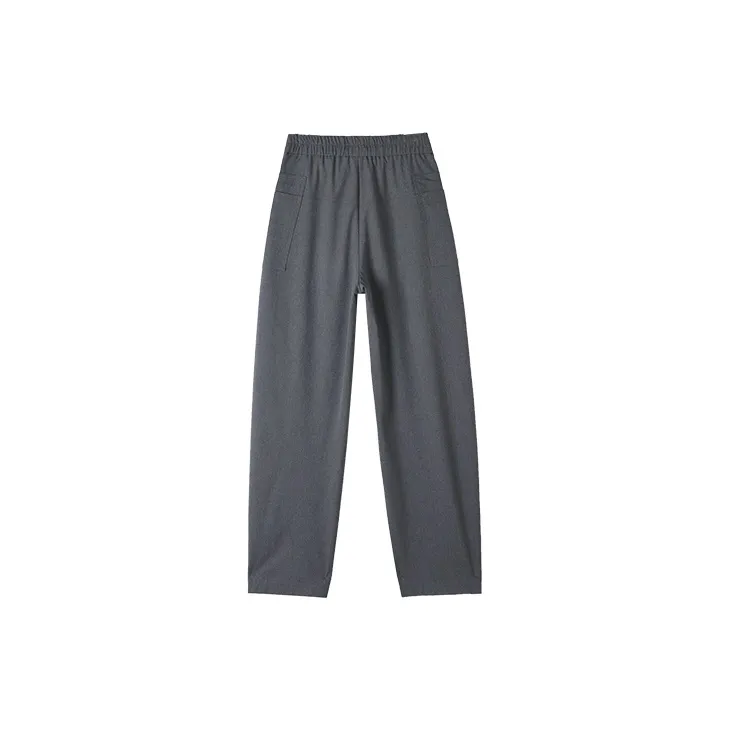 HIPPIEMISS Casual Pants Women's Gray-1
