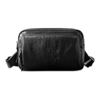 Back step Shoulder Bags Black