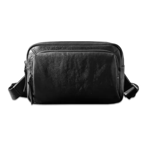 Back step Shoulder Bags Black