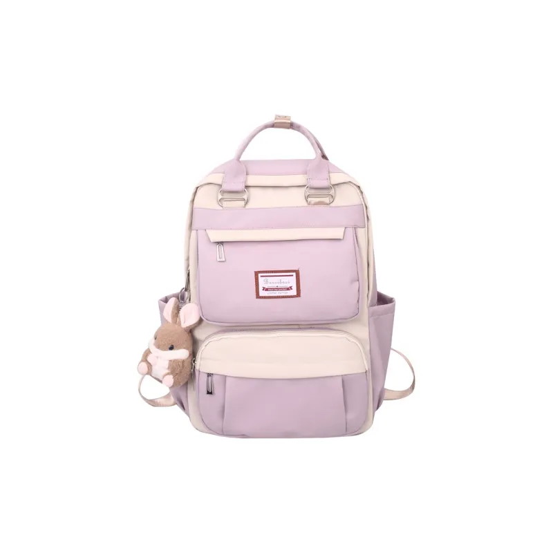 Alcohol Dragon Nylon Carry Backpack Regular Women's Green/Blue/Purple/Pink/Black-16