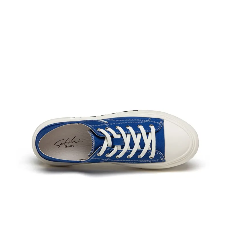SATCHI SPORT Abrasion Resistant Low Top Skateboard Shoes Men's-7