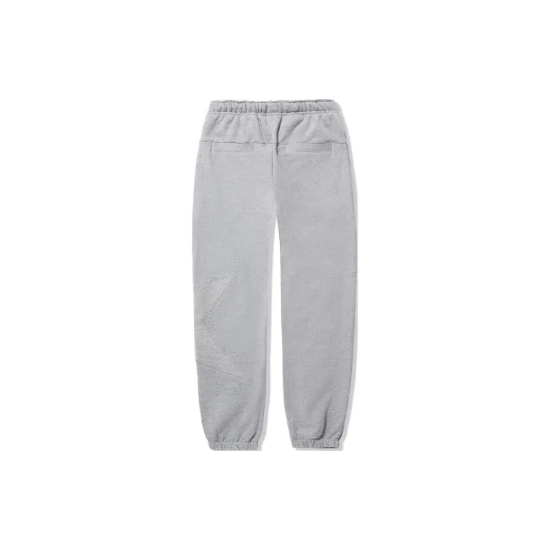 LiNing Knitted Sweatpants Men's Heather Gray-1