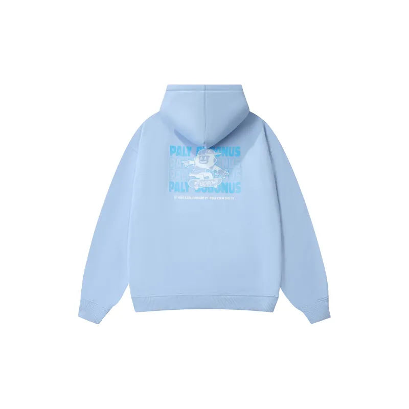 PLAY BOBONUS Loose Fit Casual Pullover Hooded Fleece Lined Hoodies & Sweatshirts Unisex-7