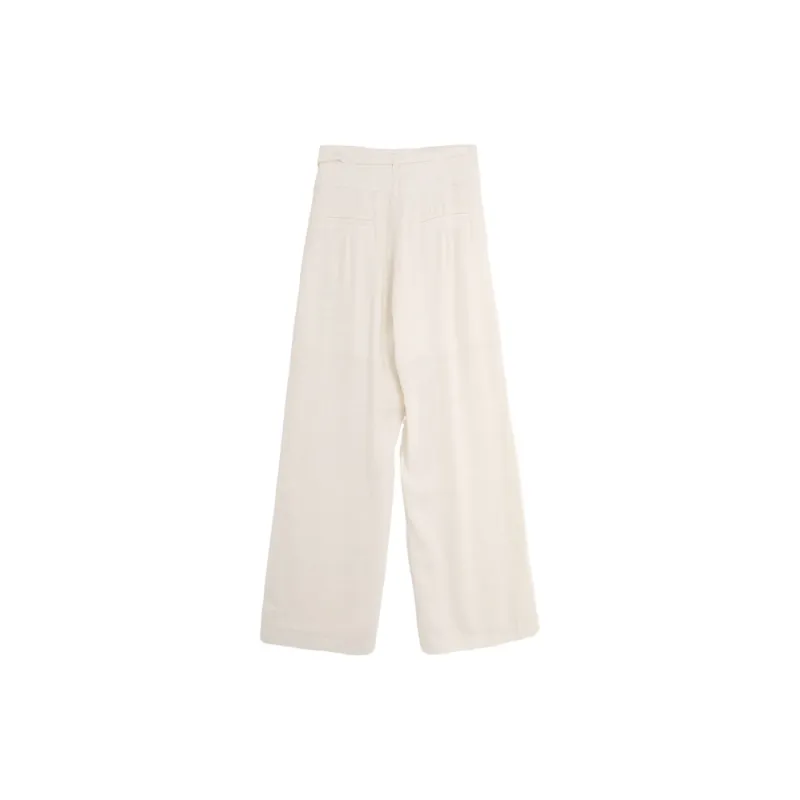 SETIROM Casual Pants Women's Ecru-1