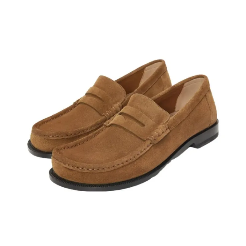 LOEWE Campo Loafers Men's Brown-2