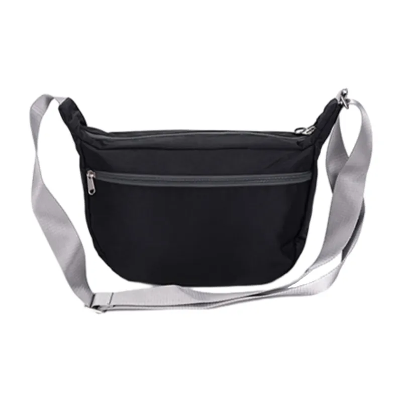 FOUVOR Nylon Fabric Shoulder Bag Crossbody Bag Regular Unisex Chestnut Red/Classic Black/Romantic Purple/Turquoise Blue-8