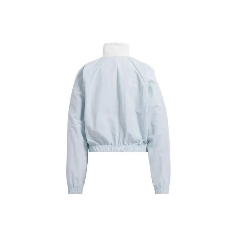 Reebok CYCLED Collection CLASSICS FRANCHISE TRACK JACK Jackets Coats Women's Light Blue-1