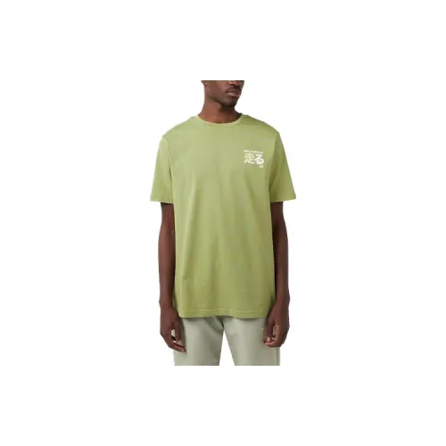 New Balance Size Co-brand T-Shirts Unisex Green