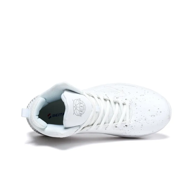 Beta Cushioning Anti-Slip And Wear-Resistant Breathable Coverage High-Top Basketball Shoes Men's-2