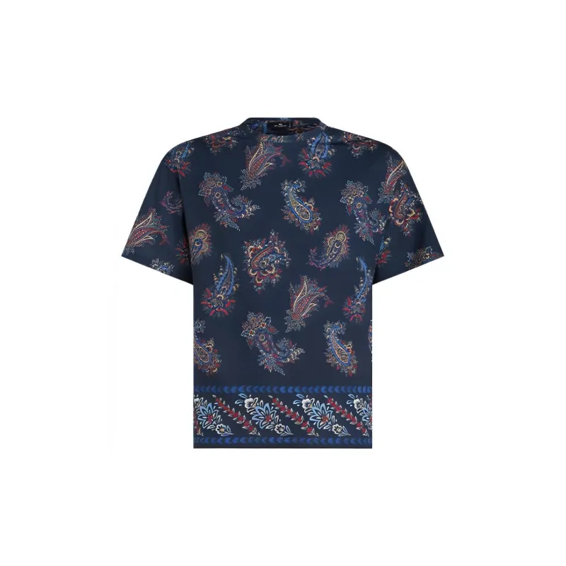 ETRO Paisley Printed T Shirt-1