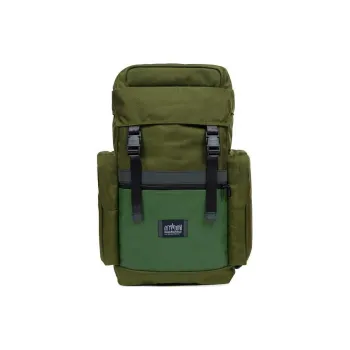 Manhattan Portage Nylon Backpack Unisex Olive