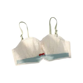 Flowers In Water Bra Women's Beige