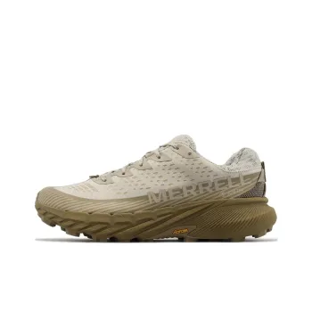 MERRELL Agility Peak 5 GTX Durable Breathable Low-Top Outdoor Shoes Men's Beige Brown