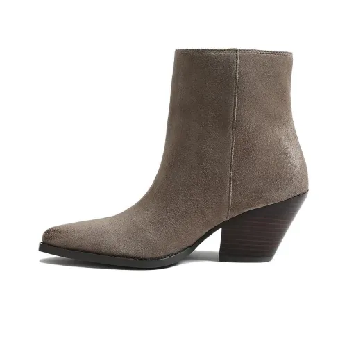 SAM EDELMAN Ankle Boots Women's Olive Green