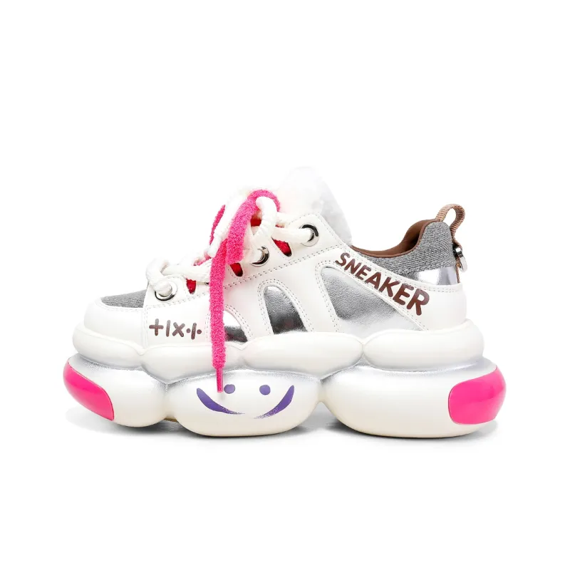 Hoov Cushioned Height Increase Warmth High-Top Chunky Sneakers Women's-0