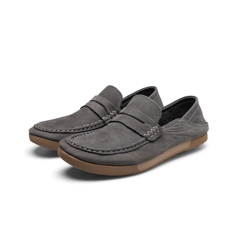 PARDASAUL Gommino Loafers Men Black/Gray/Brown-7