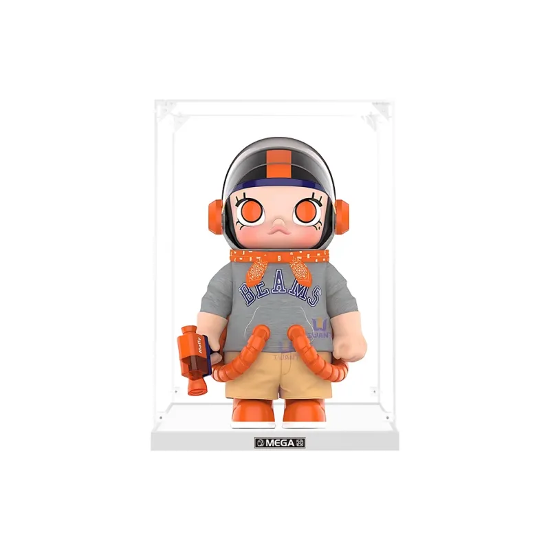 KGBOX SPACE Molly BEAMS Figure 1000% 400% Trendy Play Acrylic Display Case Model Accessories-2