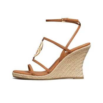 TORY BURCH Miller 85mm Leather Espadrilles